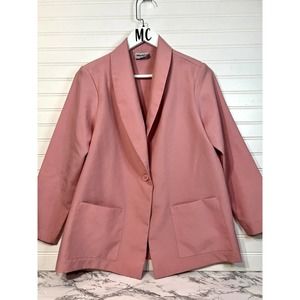 Anthony Richards Soft Pink Women's  Vintage 80's Blazer